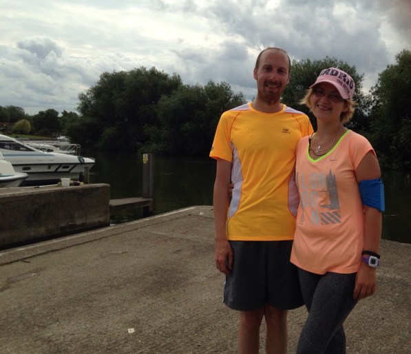 At the half way point by Benson Waterfront Cafe